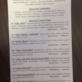 DiCintio's Pizza Cucina - Menu Pg 2 - Pizza Near Me - Marlow, Oklahoma