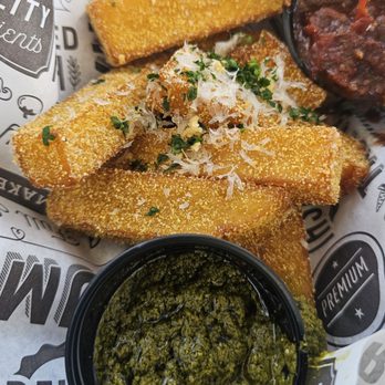 Mode Brewing - Vegan Polenta Fries - Breweries Near Me - Orangevale, California