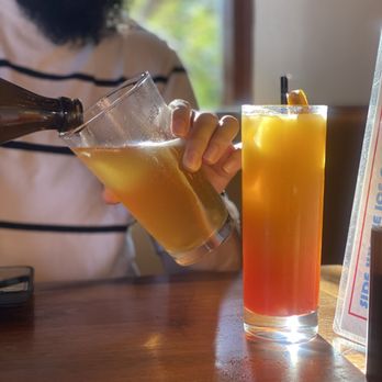 Trailhead Public House & Eatery - Red Rock Pils and Tequila Sunrise - Burgers Near Me - Moab, Utah Trailhead Public House & Eatery - Red Rock Pils and Tequila Sunrise - Burgers Near Me - Moab, Utah
