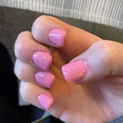 US Nails - The nail polish started to come off right after the manicurist finished.The shape and length weren't what she asked for.