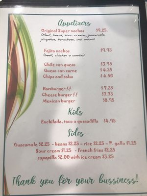 Menu photo 4 Mi Familia Nocona, TX Menu photo 4 Mi Familia Nocona, TX