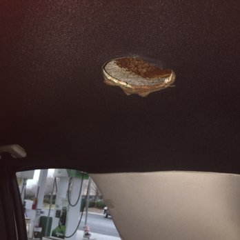 Black Crown Limousine - Ceiling air vent that fell on guest - Limos Near Me