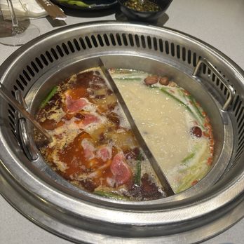 Happy Lamb Hot Pot - You can split the hot pot in two, spicy and not spicy - Chinese Near Me - San Mateo, California Happy Lamb Hot Pot - You can split the hot pot in two, spicy and not spicy - Chinese Near Me - San Mateo, California