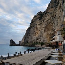 La Conca - Gorgeous view in front of restaurant.
