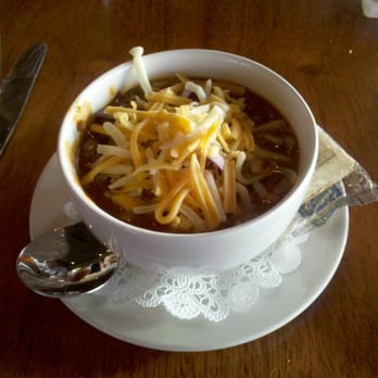Fiddler's at Mayapple Golf Course - Chili with cheese and onion. - Steakhouses Near Me - Carlisle, Pennsylvania