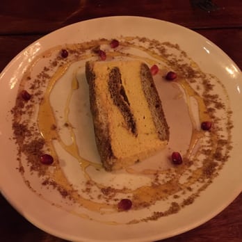 Serious Pie Downtown - Pumpkin Tiramisu, Zaya Rum, Gingersnaps, Pomegranat - Pizza Near Me - Seattle, Washington