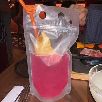 The Moderne - Dragon in a bag Cocktail - Tapas/Small Plates Near Me - Orlando, Florida