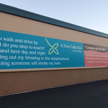 Midtown Poetry Wall - Mural - Public Art Near Me - Palo Alto, California Midtown Poetry Wall - Mural - Public Art Near Me - Palo Alto, California