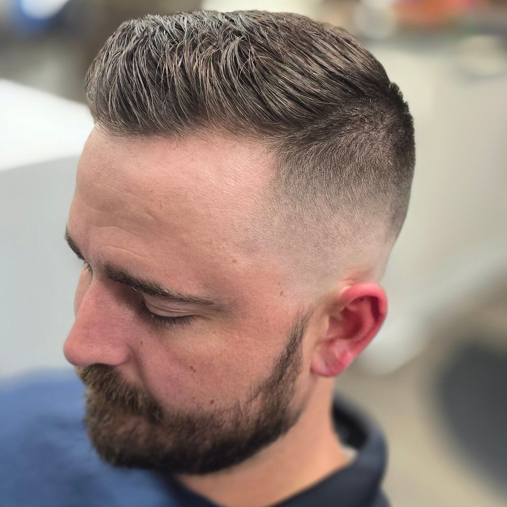 Sashas Barbershop and Salon Logo
