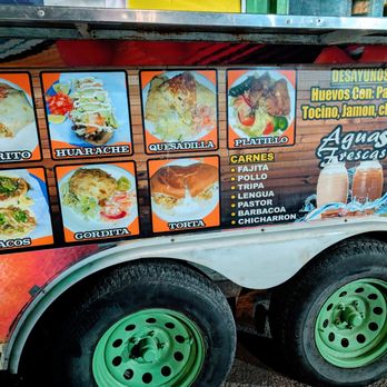 Tacos El Cazador - Menu - Food Trucks Near Me Tacos El Cazador - Menu - Food Trucks Near Me