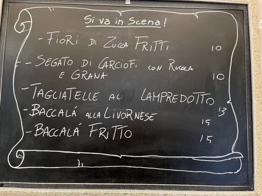 Menu photo 2 Osteria dell'Oca Florence, FI