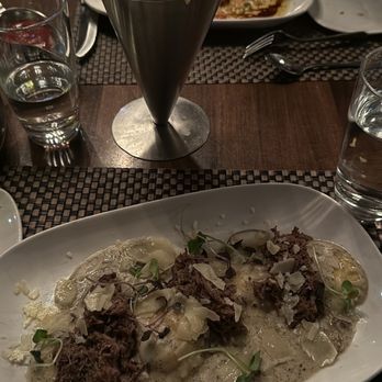 Morton's Grille Niagara Falls - Land & sea, Parmesan truffle matchstick frie - Steakhouses Near Me - Niagara Falls, Ontario Morton's Grille Niagara Falls - Land & sea, Parmesan truffle matchstick frie - Steakhouses Near Me - Niagara Falls, Ontario