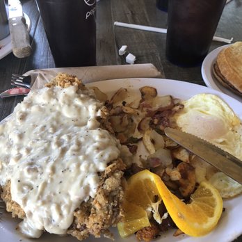 Breakfast Shack - Chicken Fried Steak and eggs - Breakfast & Brunch Near Me - Redlands, California