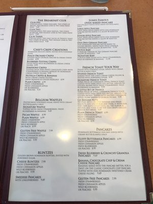 Menu photo 4 Lumes Pancake House Frankfort, IL Menu photo 4 Lumes Pancake House Frankfort, IL