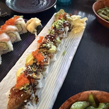 Nagoya Sushi House - Dragon roll - Sushi Bars Near Me - San Ramon, California