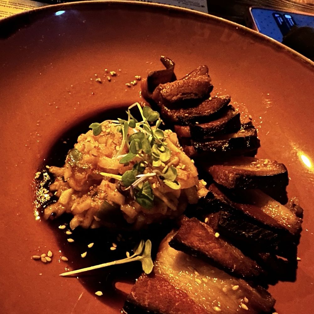 Bosscat Kitchen & Libations  - Pork belly - New American Near Me - Woodlands, Texas