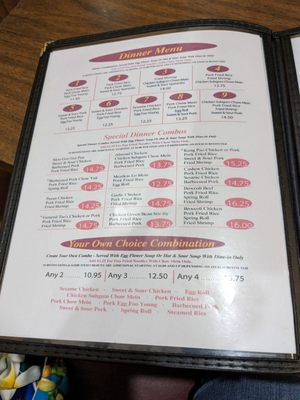 Menu photo 5 Golden Star Astoria, OR