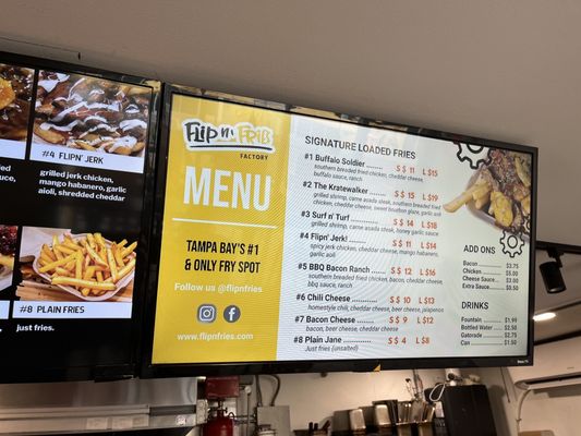 Menu photo 3 Flipn' Fries Factory Wesley Chapel, FL