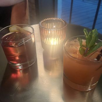 Marlow - Dusty Trails (left), Alrighty Aphrodite (right) - Cocktail Bars Near Me - Austin, Texas