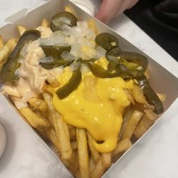 Max - Cheese fries, fully loaded