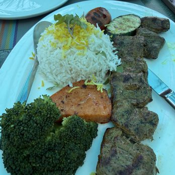 Turquoise Restaurant - Lamb Kabab Entree - Mediterranean Near Me - Redondo Beach, California Turquoise Restaurant - Lamb Kabab Entree - Mediterranean Near Me - Redondo Beach, California