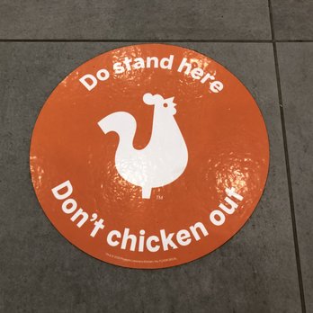 Popeyes - Social distancing sticker~ - Fast Food Near Me - Mission, British Columbia Popeyes - Social distancing sticker~ - Fast Food Near Me - Mission, British Columbia