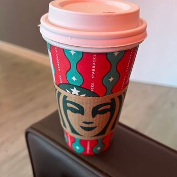 Starbucks - a cup of coffee on top of a suitcase - Coffee & Tea Near Me - Palm Springs, California