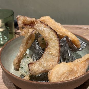 Isidore - Squash tempura - New American Near Me - San Antonio, Texas Isidore - Squash tempura - New American Near Me - San Antonio, Texas