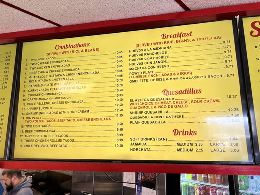Menu photo 3 El Azteca Taco Shop La Mesa, CA