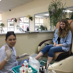 Nails Today - Thanks Julie for helping us prepare for prom!