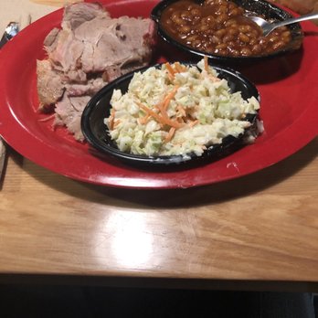 Sonny's BBQ - Sliced pork meal with their famous baked beans, cole slaw, and delicious cornbread muffin. - Barbeque Near Me - Jacksonville, Florida Sonny's BBQ - Sliced pork meal with their famous baked beans, cole slaw, and delicious cornbread muffin. - Barbeque Near Me - Jacksonville, Florida