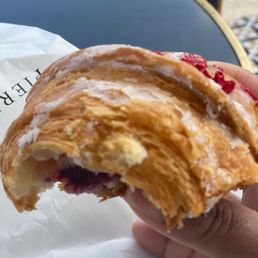 Raspberry Croissant