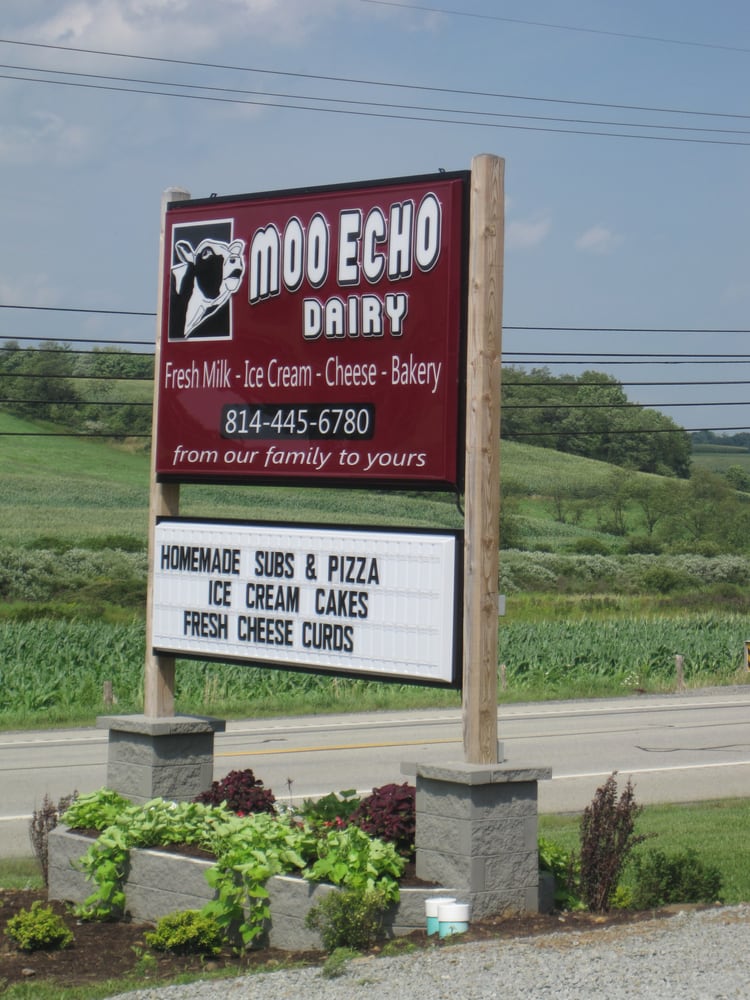 Moo Echo Dairy Logo