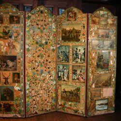 The Stock Exchange - Victorian Dressing Screen Side two