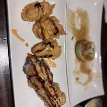 Sushi One Spot - Top: Rock N' Roll Bottom Right: Pink Lady Roll Bottom Left: Heaven Delight - Sushi Bars Near Me - Montclair, California Sushi One Spot - Top: Rock N' Roll Bottom Right: Pink Lady Roll Bottom Left: Heaven Delight - Sushi Bars Near Me - Montclair, California