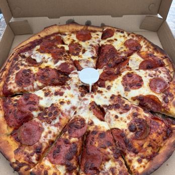 Shakey's Pizza Parlor - Large Pan Pepperoni Pizza - Pizza Near Me - Temecula, California Shakey's Pizza Parlor - Large Pan Pepperoni Pizza - Pizza Near Me - Temecula, California