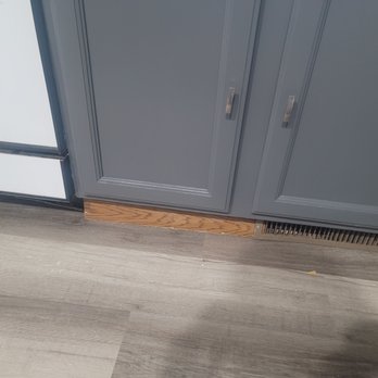 Mike's handyman services - Kick plate wasn't painted. Who would want their cabinet painted but not the kick plate? - General Contractors Near Me Mike's handyman services - Kick plate wasn't painted. Who would want their cabinet painted but not the kick plate? - General Contractors Near Me