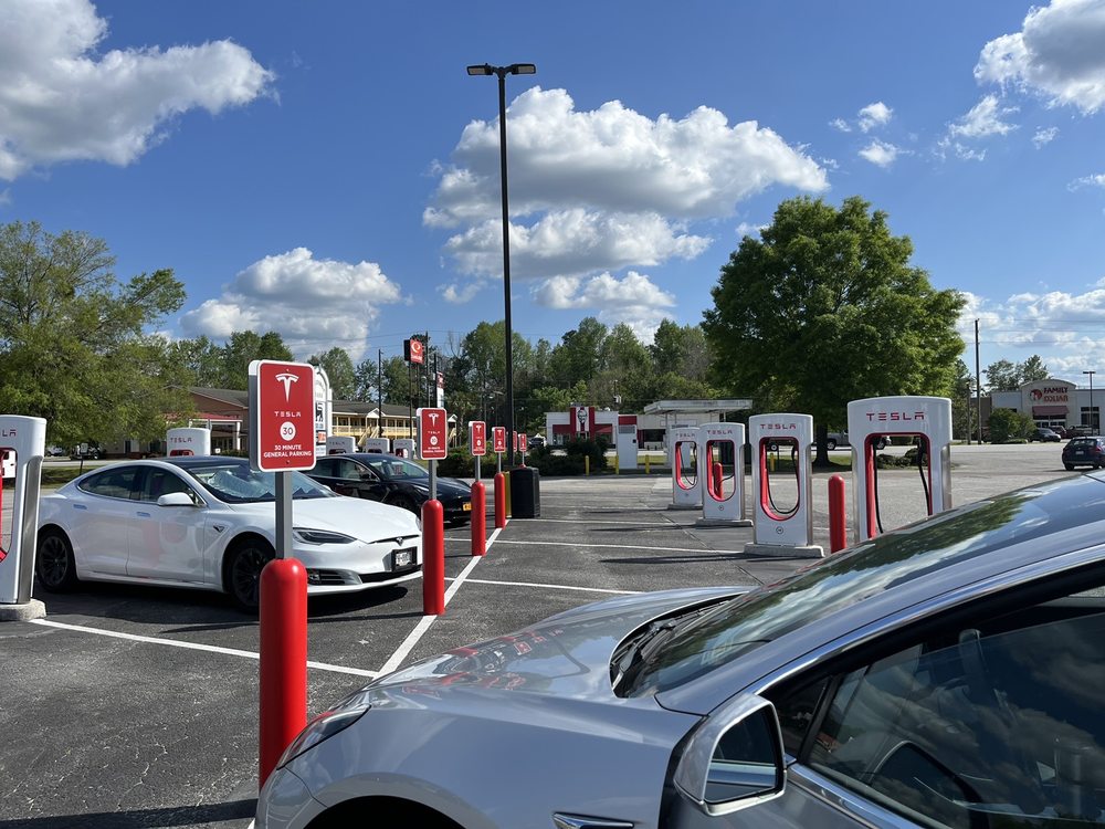 TESLA SUPERCHARGER Updated August 2024 5982 W Jim Bilton Blvd, St