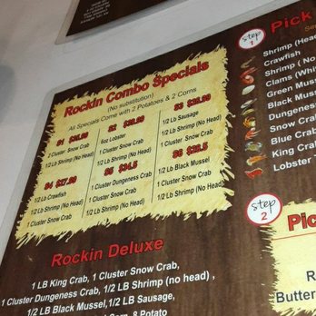 Rockin Crab - Menu - Seafood Near Me - Lithonia, Georgia