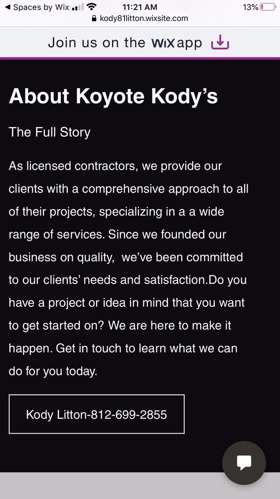 Slide of Koyote Kodys Home N Auto Repair