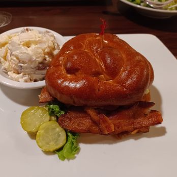 Brick House Diner - Chicken BLT and potato salad - Diners Near Me - Midlothian, Virginia