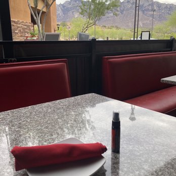 Charred Pie - View from the patio - Pizza Near Me - Oro Valley, Arizona