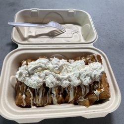 Homeland Brew Co - The Wicked Apple waffle from truck , 10/19/25
