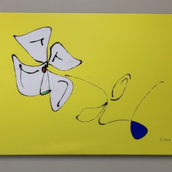 Valley Skin Institute - By a special artist and friend, Darren Quinn. Love the bright yellow!