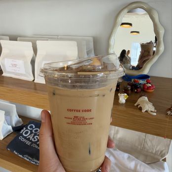 Coffee Code - carm-apple iced latte - Coffee & Tea Near Me - Norwalk, California