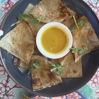 Thai Table  - Roti with dip. Delicious - Thai Near Me - Berkeley, California