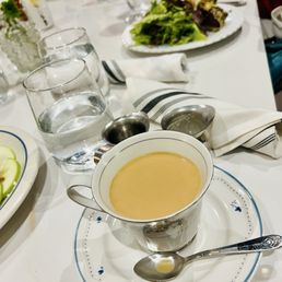 Coffee with honey and cream Coffee with honey and cream