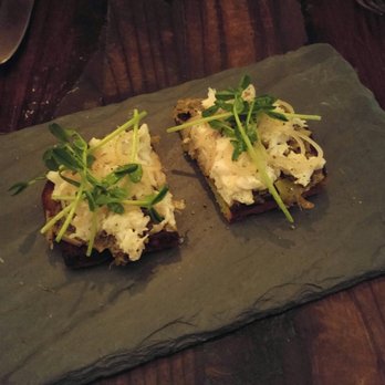 Rasa - Fish on toast - Canadian (New) Near Me - Toronto, Ontario Rasa - Fish on toast - Canadian (New) Near Me - Toronto, Ontario