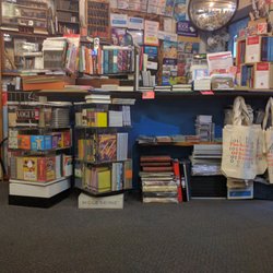 Bookshop counter, come in and see for yourself!