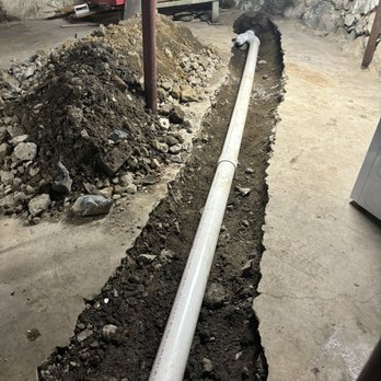 Bushi Plumbing and Heating - New 4" PVC and clean out - Plumbing Near Me - Revere, Massachusetts